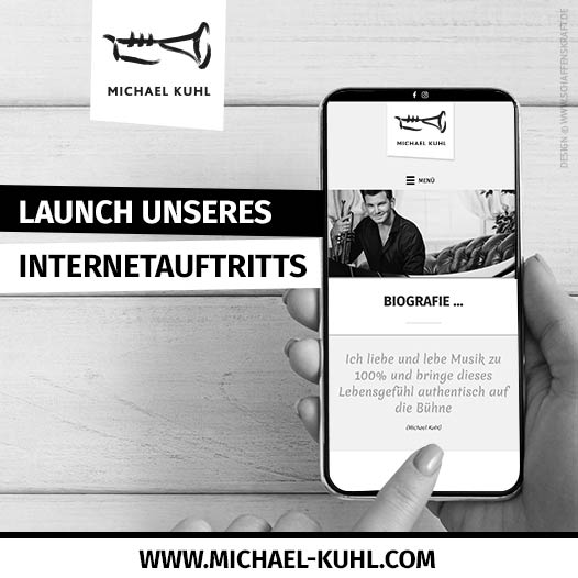 Launch unseres Internet­auftritts